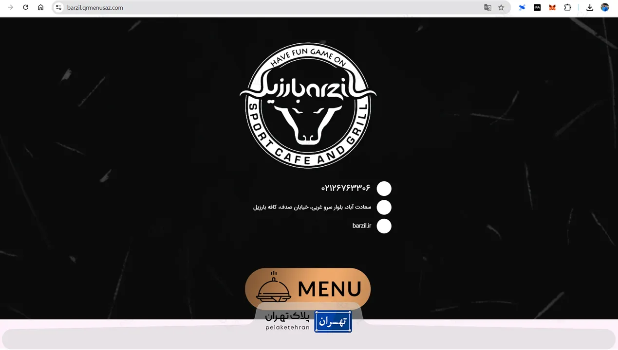 استیک معروف تهران