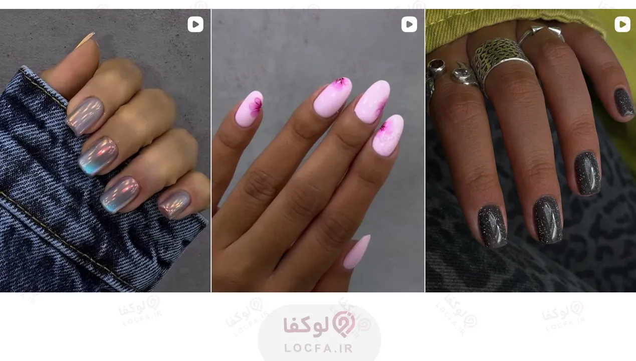 کاشت ناخن برای پوست سبزه