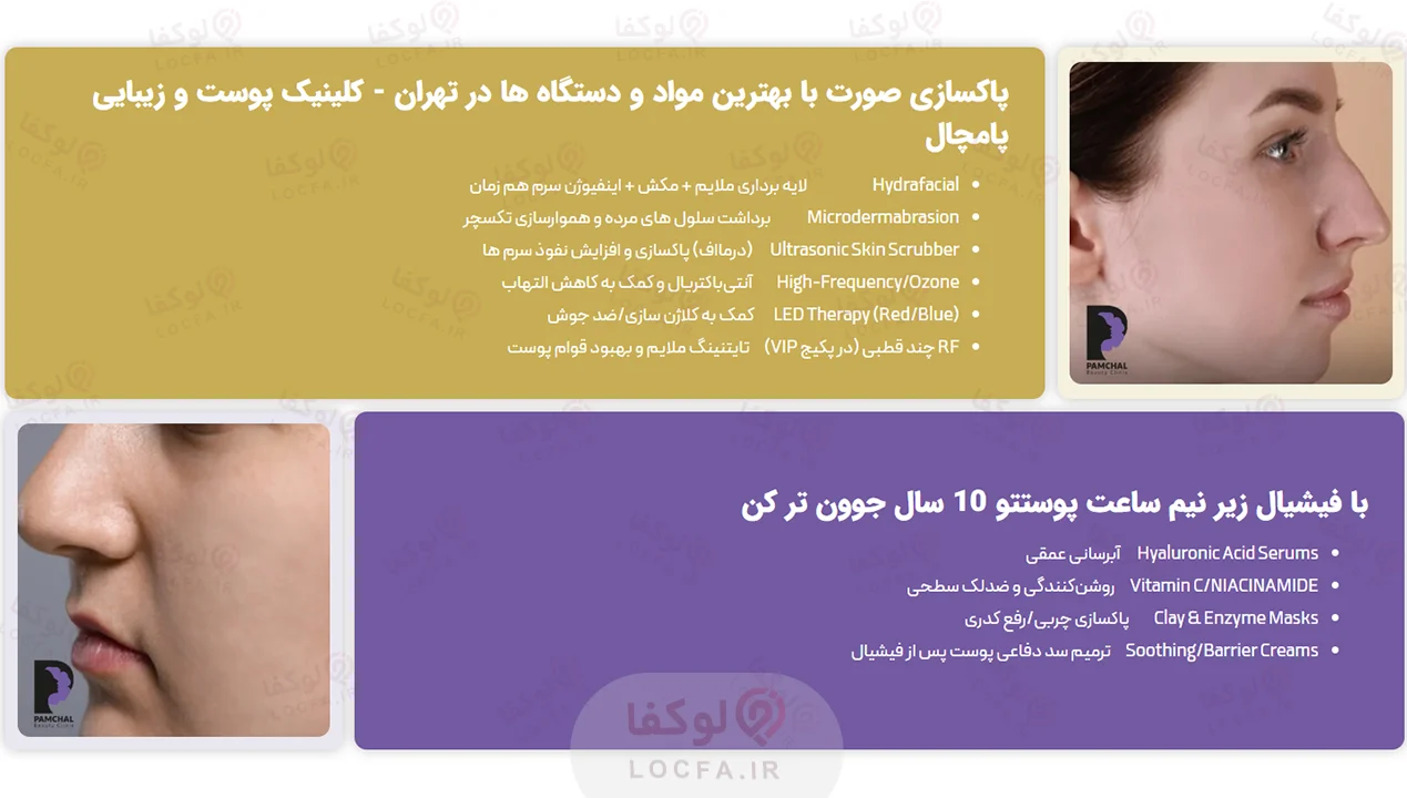 بهترین مرکز فیشیال غرب تهران | 11 مرکز پاکسازی پوست 29 مرکز فیشیال در سعادت آباد
