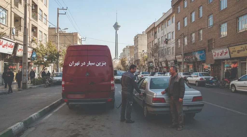 بنزین سیار تهران